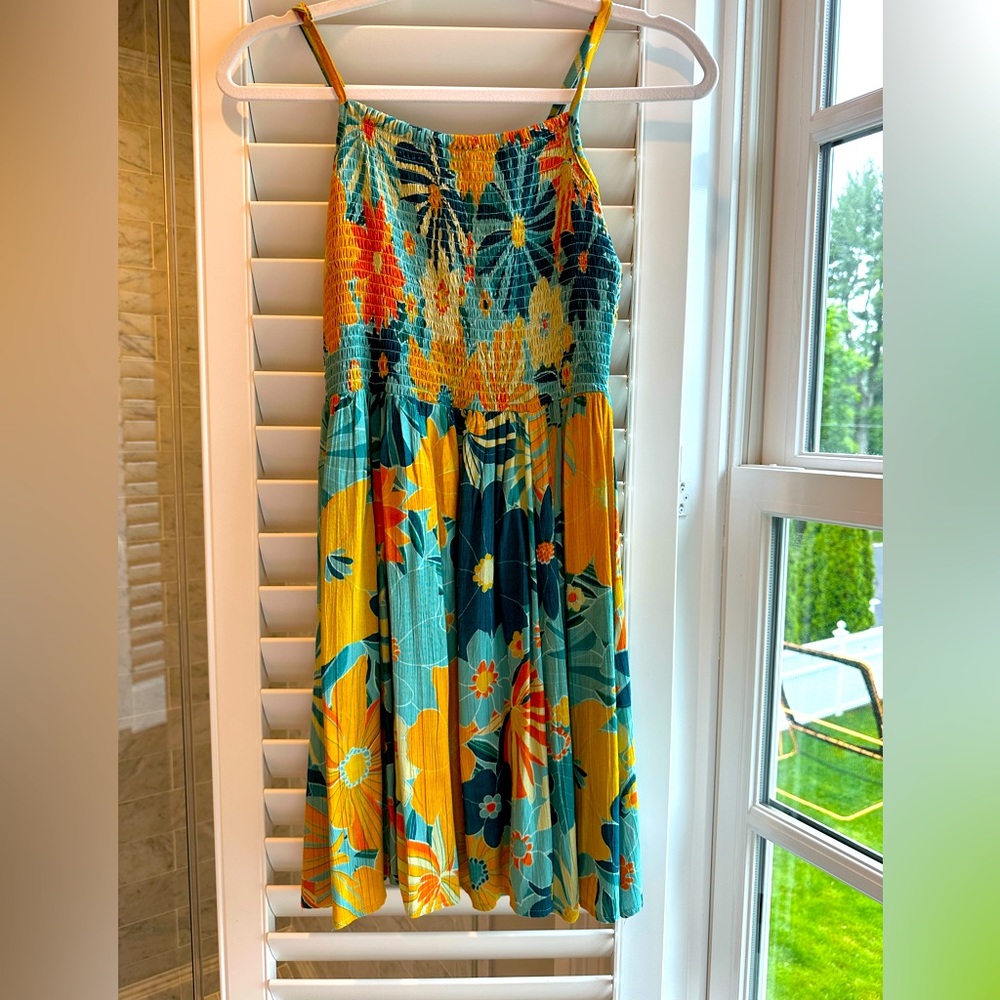 Cute floral summer dress